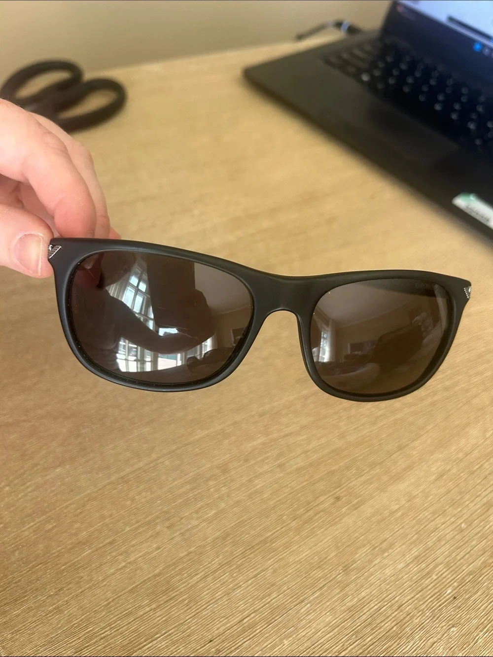 Emporio Armani Black Sunglasses